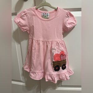 Valentines Day Appliqué Dress